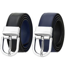 Load image into Gallery viewer, Falari Women Reversible Genuine Leather Belt